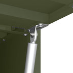 Armadio a muro per garage Oliver verde 60 x 33 x 35 cm