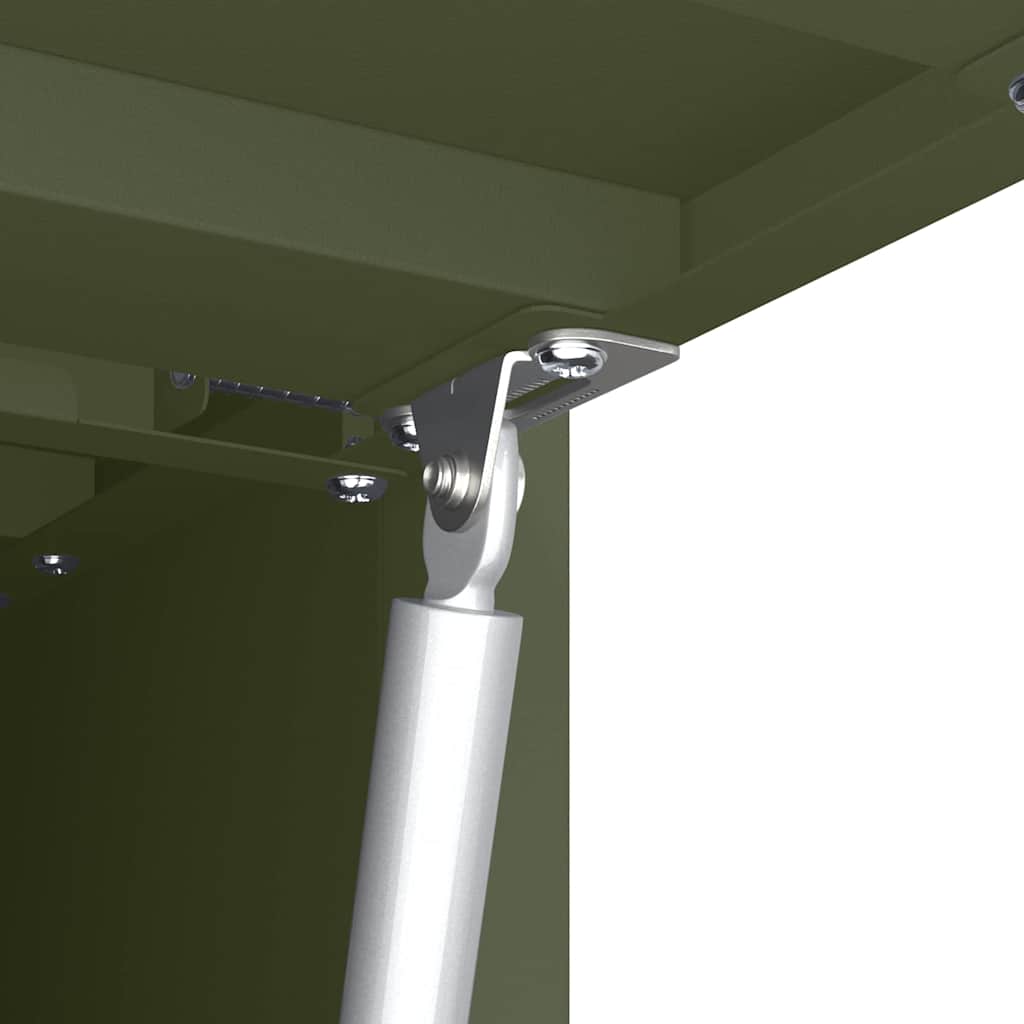 Armadio a muro per garage Oliver verde 60 x 33 x 35 cm
