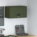 Armadio a muro per garage Oliver verde 60 x 33 x 35 cm