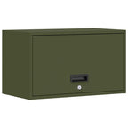 Armadio a muro per garage Oliver verde 60 x 33 x 35 cm