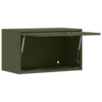 Armadio a muro per garage Oliver verde 60 x 33 x 35 cm