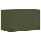 Armadio a muro per garage Oliver verde 60 x 33 x 35 cm