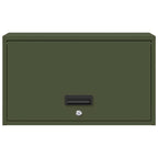 Armadio a muro per garage Oliver verde 60 x 33 x 35 cm