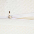 Cuscino cervicale Bianco Schiuma Memory 57 x 36 x 13 cm