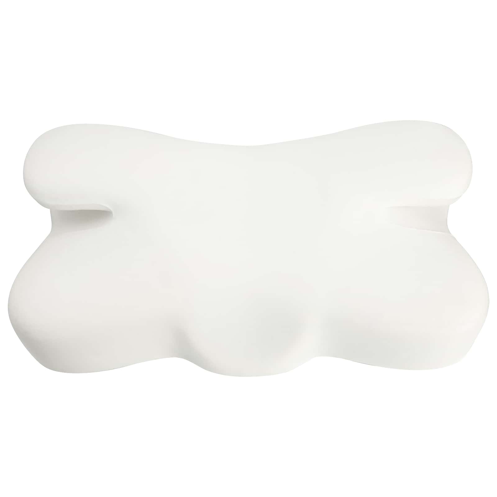 Cuscino cervicale Bianco Schiuma Memory 57 x 36 x 13 cm