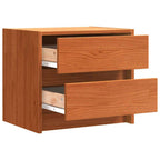 Comodini Marrone cerato 40 x 30.5 x 35.5 cm Legno di pino