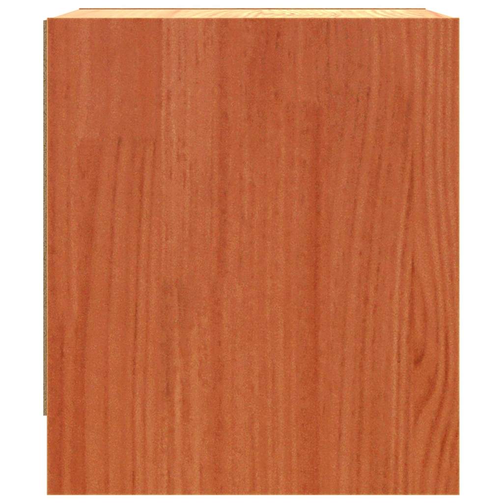 Comodini Marrone cerato 40 x 30.5 x 35.5 cm Legno di pino