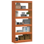 Armadio per Libri Marrone cerato 80 x 30 x 167,5 cm