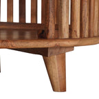Tavolo da Caffè Fatto a Mano Marrone Teak 85 x 50 x 40 cm
