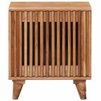Comodino a muro fatto a mano Marrone Teak 40 x 30 x 45 cm
