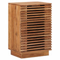 Comodino a muro fatto a mano Marrone Teak 40 x 30 x 60 cm