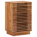 Comodino a muro fatto a mano Marrone Teak 40 x 30 x 60 cm