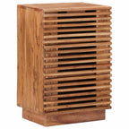 Comodino a muro fatto a mano Marrone Teak 40 x 30 x 60 cm