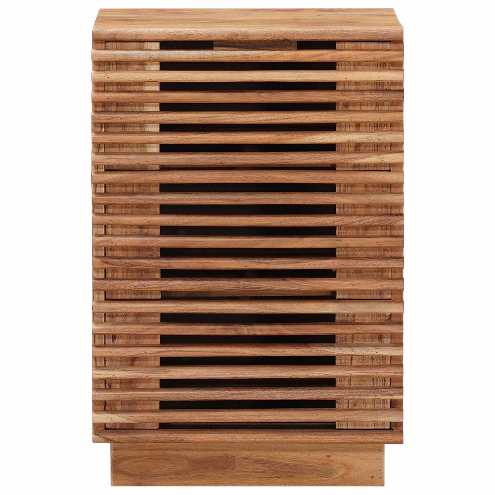 Comodino a muro fatto a mano Marrone Teak 40 x 30 x 60 cm