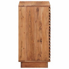 Comodino a muro fatto a mano Marrone Teak 40 x 30 x 60 cm