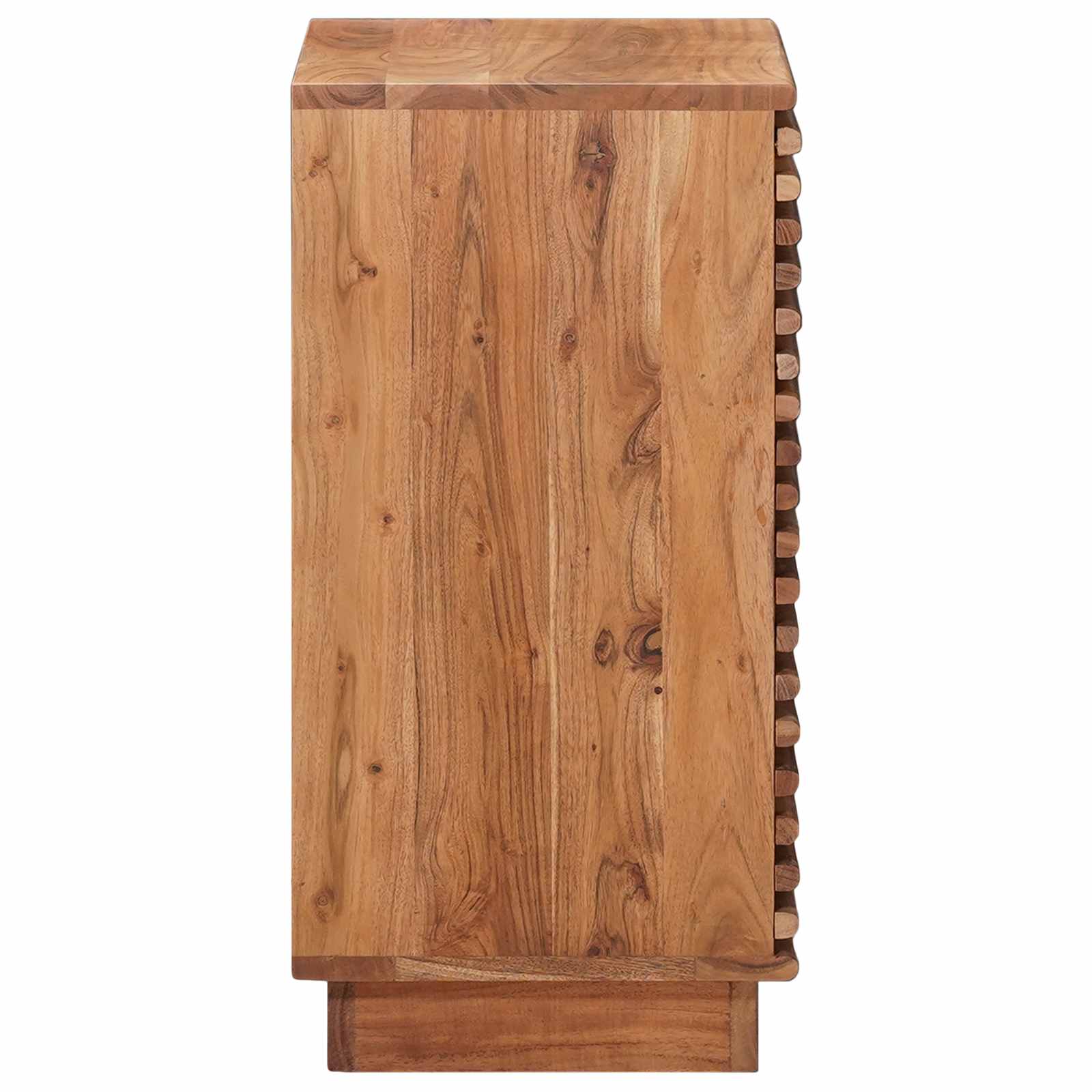 Comodino a muro fatto a mano Marrone Teak 40 x 30 x 60 cm
