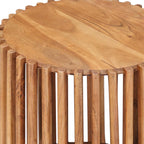 Set di Tavolini Fatti a Mano 2 pcs Marrone Teak 40 x 40 x 45 cm