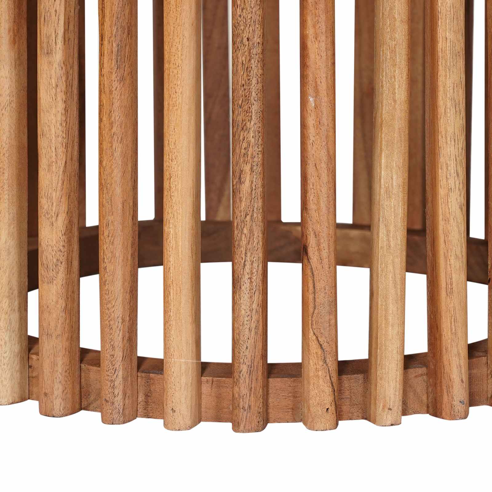 Set di Tavolini Fatti a Mano 2 pcs Marrone Teak 40 x 40 x 45 cm
