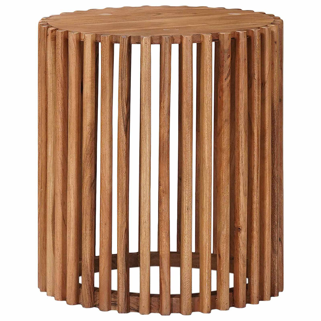 Set di Tavolini Fatti a Mano 2 pcs Marrone Teak 40 x 40 x 45 cm