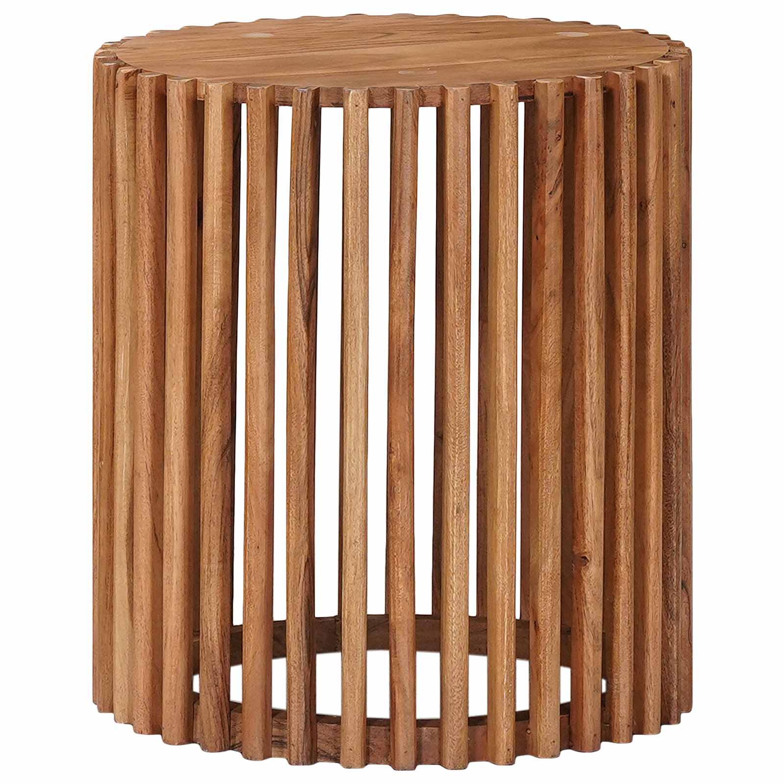 Set di Tavolini Fatti a Mano 2 pcs Marrone Teak 40 x 40 x 45 cm