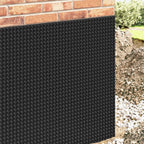 Foglio di drenaggio stampato Nero 0,5 x 20 m HDPE