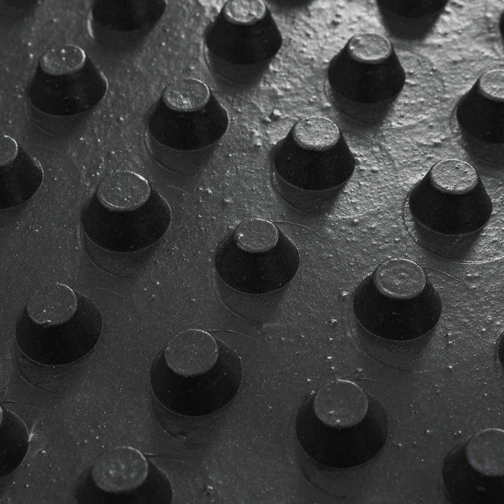 Foglio di drenaggio stampato Nero 1 x 20 m HDPE