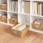 Cesti per Stoccaggio 2 pcs Naturale 38 x 28 x 15 cm