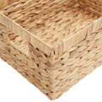 Cesti per Stoccaggio 3 pcs Naturale Giacinto d'acqua