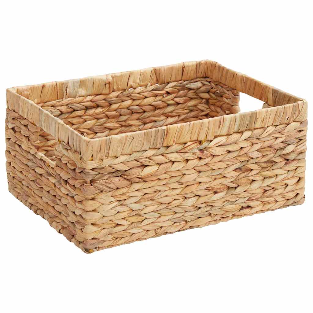 Cesti per Stoccaggio 3 pcs Naturale Giacinto d'acqua