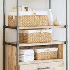 Cesti per Stoccaggio 3 pcs Naturale Giacinto d'acqua