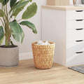 Cestini per Carta da Rifiuti 2 pcs Naturale 26 x 26 x 29 cm