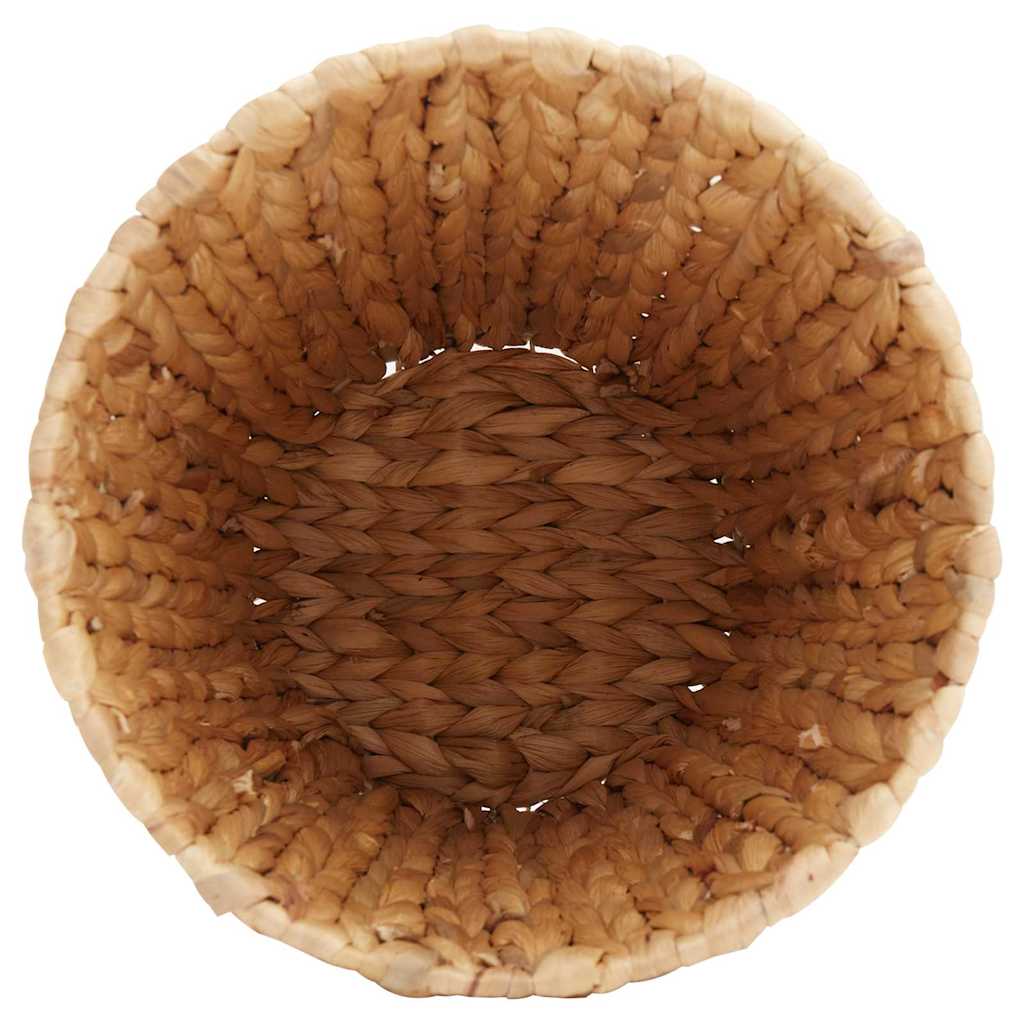 Cestini per Carta da Rifiuti 2 pcs Naturale 26 x 26 x 29 cm