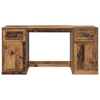 Scrivania con armadietto Legno vecchio 154,5 x 50 x 75 cm