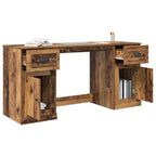 Scrivania con armadietto Legno vecchio 154,5 x 50 x 75 cm