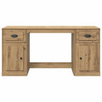 Scrivania con armadietto Rovere artigianale 154,5 x 50 x 75 cm