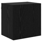 Mobile TV 4 pcs Rovere Nero Legno multistrato
