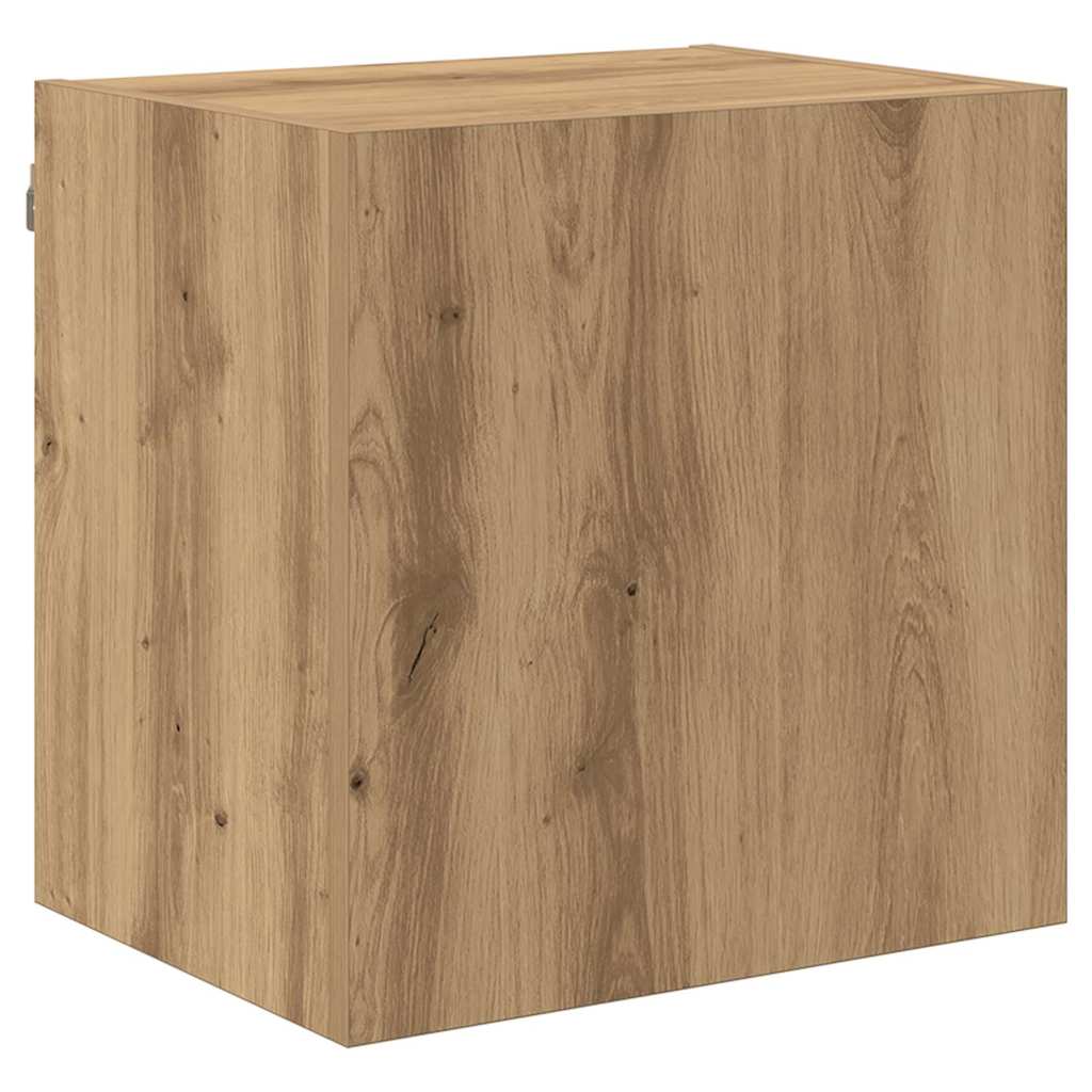 Unità per TV a Muro 4 pcs Rovere artigianale Legno multistrato