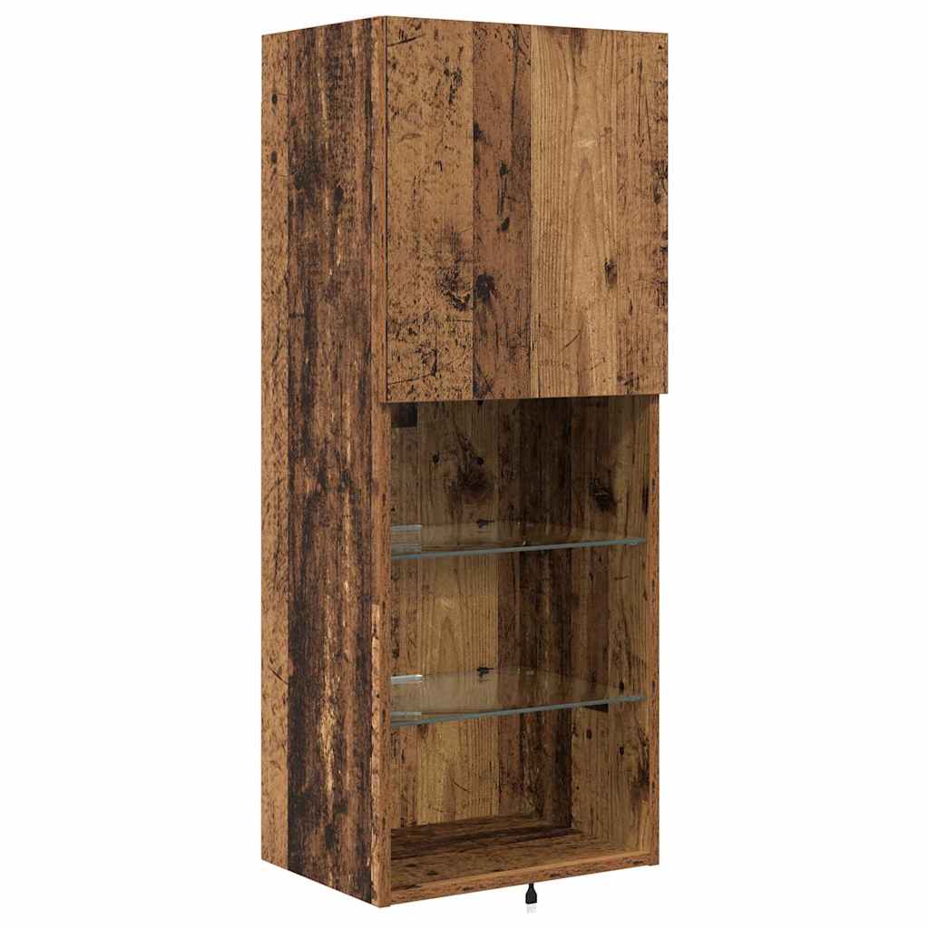 Unità per TV a Muro Legno vecchio Legno multistrato