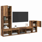 Unità per TV a Muro Legno vecchio Legno multistrato