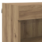 Set di Mobiletto da TV a Parete 5 pcs Rovere artigianale
