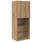 Unità per TV a Muro 6 pcs Rovere artigianale Legno multistrato