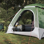 Tenda a cupola con tetto rimovibile Verde 4 persone