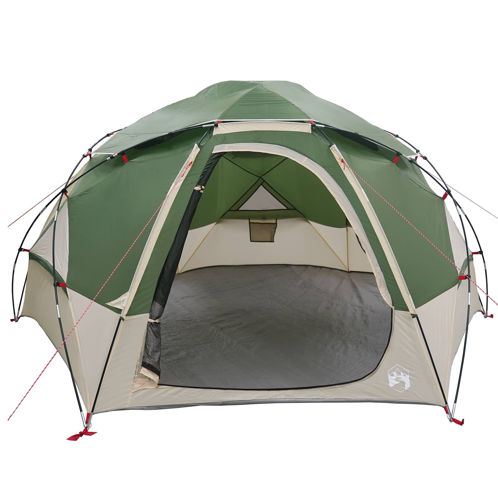 Tenda a cupola con tetto rimovibile Verde 4 persone