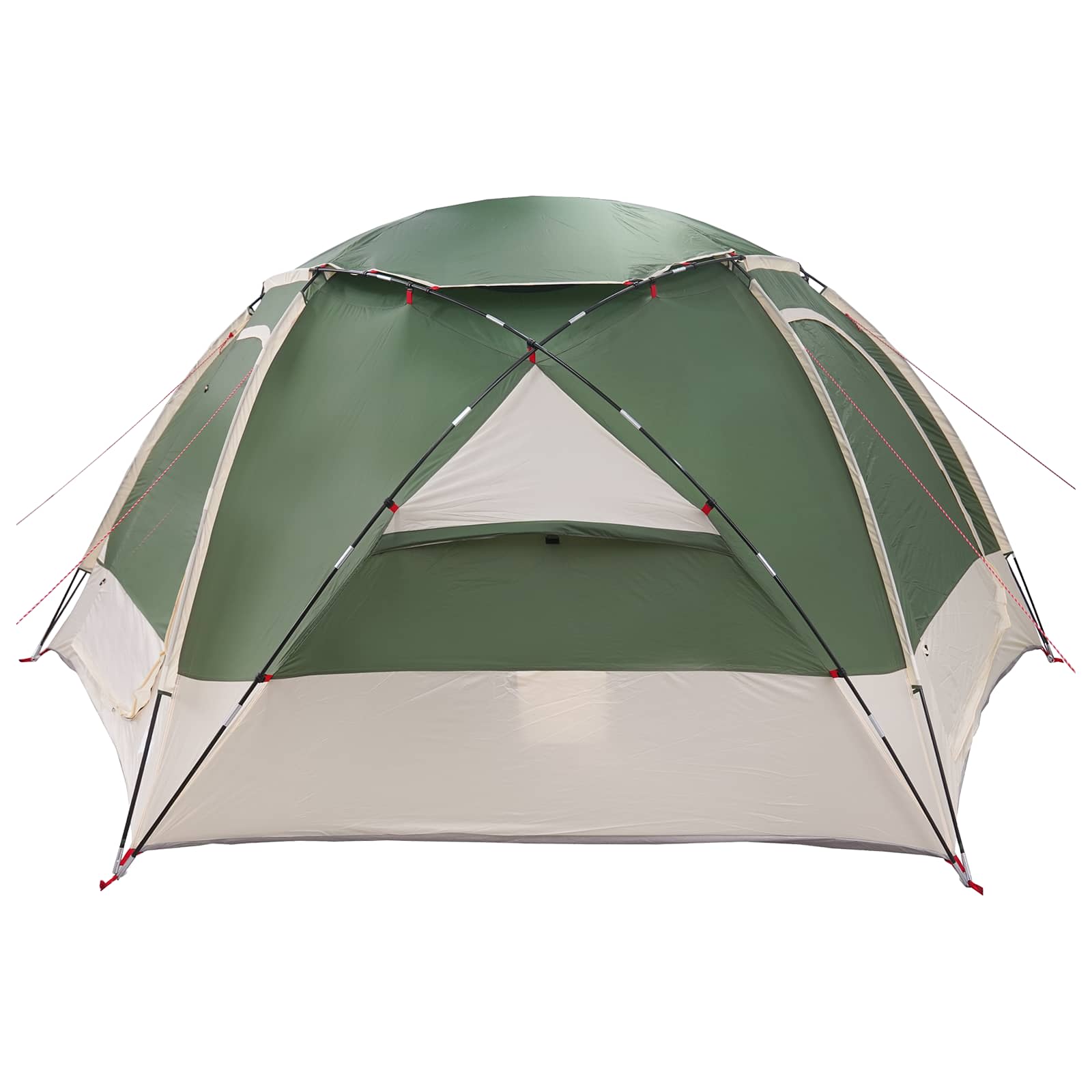 Tenda a cupola con tetto rimovibile Verde 4 persone