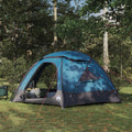 Tenda a cupola con tetto rimovibile Blu 4 persone