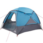Tenda a cupola con tetto rimovibile Blu 4 persone