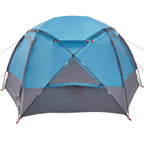 Tenda a cupola con tetto rimovibile Blu 4 persone