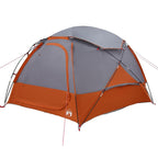 Tenda a cupola con tetto rimovibile Grigio e arancione