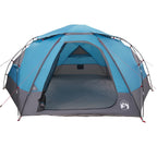 Tenda a cupola con tetto rimovibile Blu 8 persone