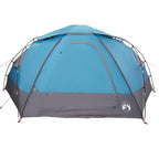 Tenda a cupola con tetto rimovibile Blu 8 persone
